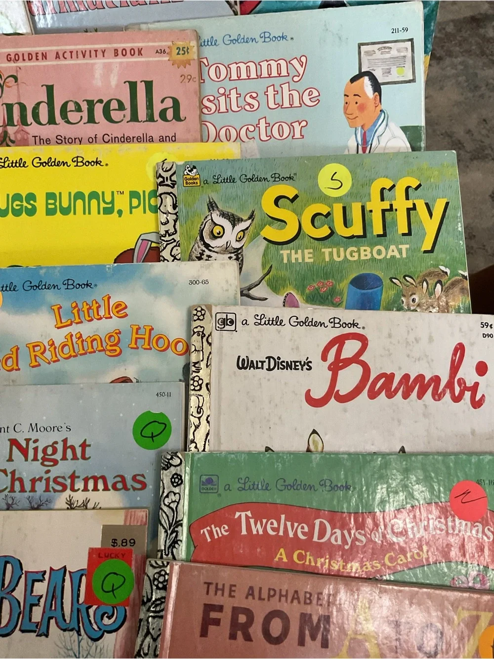 Little Golden Books Classic Stories Collection - Multicolor Lot of 18 books (A)
